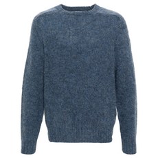 하모니파리 섀기 멜란지 브러시드 울 스웨터