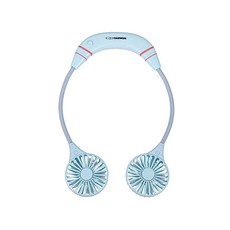 대원 넥밴드 분리형 휴대용 선풍기, DW-8888, 블루