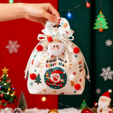 MISI 크리스마스 선물 포장 봉투, 1개