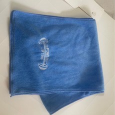 《小日子家居館》運動毛巾 速乾擦汗毛巾 柔軟吸水透氣, 藍色啞鈴,25*110, 1個