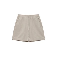 노르디스크 여성 숏팬츠 코튼 셋업 쇼츠 Beige OWM25330E2