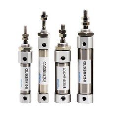 회전 방지 스테인리스 스틸 소형 미니 실린더 CDJ2KB10/육각 피스톤 로드, 1개