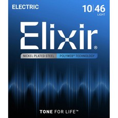 Elixir OPTIWEB 19002 電吉他弦 Super Light 09-42 超薄膜包覆, 1個, 12050 Poly 10-46