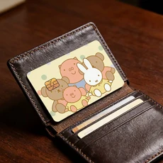 만화 토끼 귀여운 M-Miffy n-nijntje 장식 고급 카드 스티커 직불 신용 은행 스킨 커버 선물 학생용, 01 18x13.5CM, 15 z14