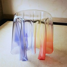 플로팅테이블 투명 공중부양 원형 매직 모던 트릭 마술 탁자, AC. 소형 컬러 32x46cm