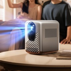 RATAKO A8 FULL HD 1000ANI 4K 빔 프로젝터 리모컨포함100인스크린 포함+플로어스탠드/천장브라켓, 1개, 옵션 4
