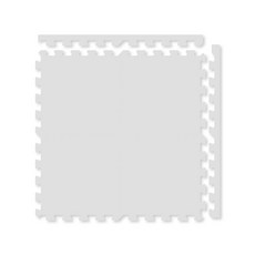 新生活家 2cm厚防護巧拼地墊-大片62cm莫蘭迪淺灰(8片)，加厚安全無毒，寶寶爬行遊戲防護必備, 莫蘭迪淺灰, 1個