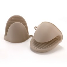 그린맆 키친 내열 실리콘 냄비손잡이 양손 세트, 1개, 그린맆 브라운