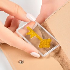 러브넛 24K 순금 행운 황금열쇠 골드바(0.05g) 단품