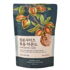 미국산 점보사이즈 볶음아몬드, 1개, 500g