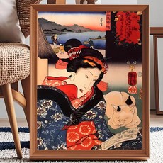 아티스트 그림 서예 캔버스 회화 벽 예술 거실 홈 장식, B. 30X40cmFrameless