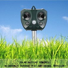 太陽能超聲波驅蚊器，驅狗蛇鼠，紅外線光爆閃燈光驅逐器，動物驅趕器