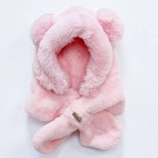 바브레 포그니 베어 귀달이 털모자 머플러 목도리 모자