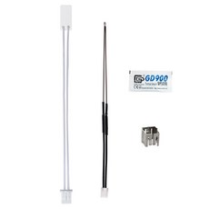 AJOYIB 24V 60W 3D 프린터 세라믹 히터 서미스터 온도 센서 Bambu lab X1 X1C와 호환 143497, X1/X1C 히터 및 서미스터