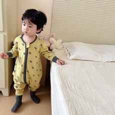 寶寶棉質連體衣 嬰兒分腿睡袋