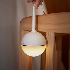 LED小白精靈燈 三種色溫可調 72小時電量 創意3D折疊 護眼台燈 USB小夜燈 新奇特家居禮品氛圍燈 交換禮物, 白色