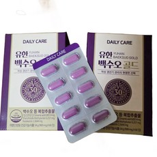 유한양행 백수오 골드 900mg 60정x3개 (3개월분), 2박스