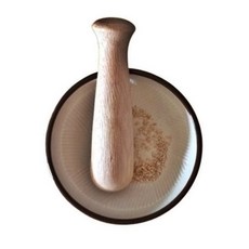 HOOT 도자기 깨갈이 절구세트(중) 방망이 공이