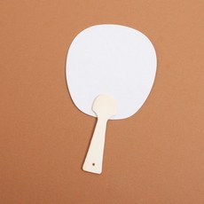 삼광문구 미니나무부채 타원형 1개 5개 선택1 여름부채만들기