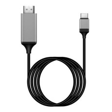 티놀지 USB 3.1 C타입 to HDMI 스마트폰 미러링 케이블 2M TH-C2HDMI-2MB, 1개