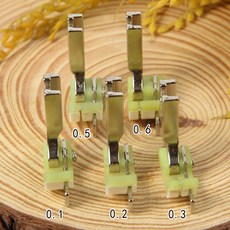 당일발송 최신형 A-11 스티치노루발 (사용동영상 있어요) 사이즈 다양 가이드노루발 조기노루발 본봉 미싱 공업용노루발 특수노루발, 1개, 1/16L 2 미리