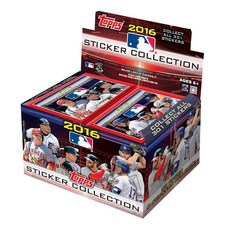 TOP 탑 상의ps MLB 2016 스티커 컬렉션 리필 박스 S 블랙