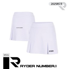 라이더 치마바지 배드민턴 스커트 화이트 2025RS-3