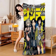 애니메이션 비치 수영 타월 흡 수건 선물 여행 캠핑 체육관, 1개, A. z1