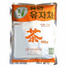 유안 유자차 자판기용 900g 탕비실 가성비 간식, 1개
