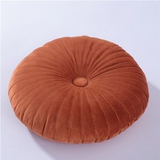 원형 푸프 다다미 베개 바닥 쿠션 부드러운 시트 베개 패드 가정용 소파 다다미 쿠션 40x40cm 35x35, 35x35cm, Orange