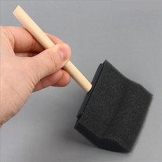 생활의 미쁨 페인트 작업 스펀지 붓 7.5cm 폼브러쉬 바니쉬스펀지붓 스폰지붓