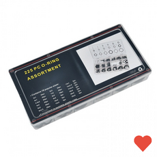 고무 오링 패킹 바킹 검정색 고무링 씰 225P M12140, 1개