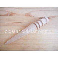 oldstar 皮革打磨棒 木製修邊器, 1個