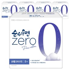 순수한면 제로 슈퍼롱 날개형 오버나이트, 8개입, 5개