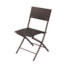 체어아울렛 야외용의자 알루미늄 야외 의자 실외의자 벤치 식탁의자, 16.접이식 라탄의자
