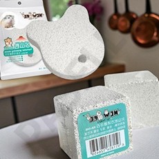 건강한치아화산석 화산암 스톤 사각, 곰