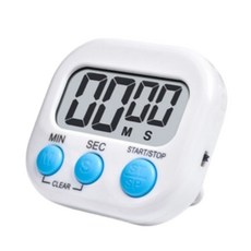 자석 심플 주방 타이머, 1개, 화이트