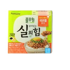 생산직송 풀무원 국산콩 생나또49.5g 56팩 (2팩x28개)살아있는 실의 힘, 49.5g, 28개