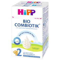 힙분유 HIPP 콤비오틱 2단계 유전분 유통기한 2027.1.30까지, 1개, 600g