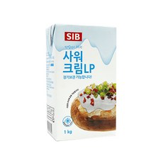[아이스박스무료]선인 사워크림LP 1kg, 1개