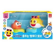 오로라월드 핑크퐁 아기상어 춤추는 멜로디 튜브 작동 인형 작동완구 장난감