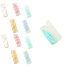 케이엠 위생 소프트 렌즈 집게 석션 렌즈 빼는 도구, 10개