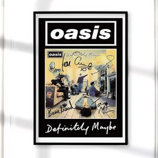 포스터월드 인테리어 포스터 빈티지 액자 감성 거실 현관 그림 오아시스 OA 15, A4 사이즈(210x297mm), A4포스터만 구매