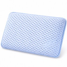 모디홈 욕조 머리받침 흡착식 목욕 베개, 아쿠아블루, 1개