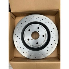 BREMBO SUBARU IMPREZA STI 19年後 六活塞 對六 煞車盤VAB D, 1個, 後碟盤一片