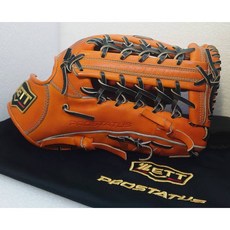 ZETT PROSTATUS PREMIUM BPROG8T 日本製 硬式最高階 外野手套 矽膠標 長約13吋重625g, 1個