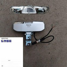 자전거 전기 발전 센서 라이트 전조등 야간 라이딩, 1개, 기본 색상