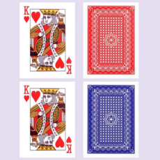 홀덤 게임 포커카드 트럼프, 레드(a)