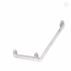 온리진 안전보조손잡이 화장실장애인손잡이, ZL-A05 135도 450x450 노랑