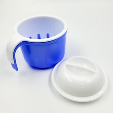 장만A782 휴대용 틀니 의치 마우스피스 보관함 케이스 미니거울 보관통 보관대, 1개, 1ml